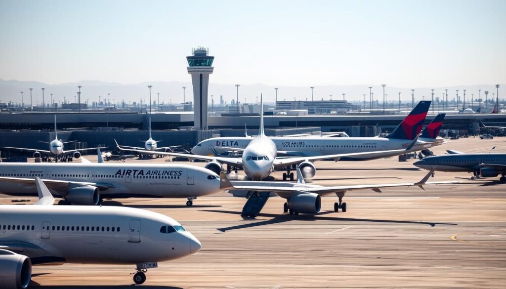 airlines from LAX