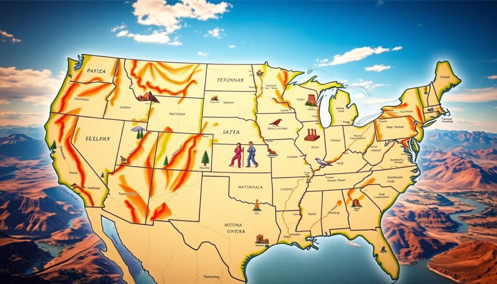 Explore the US with Your Travel Map Guide