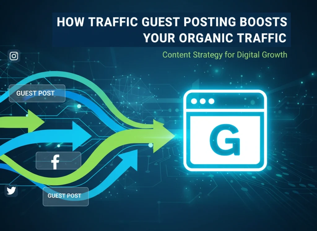 How Traffic Guest Posting Boosts Your Organic Traffic