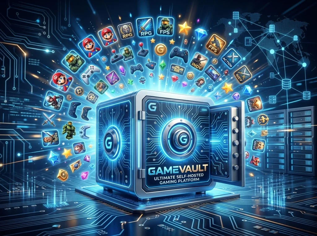 Why GameVault is the ultimate self-hosted gaming platform