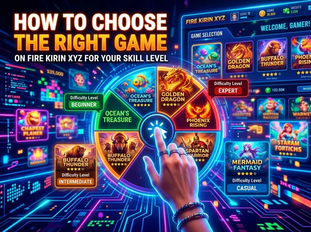 How to Choose the Right Game on Fire Kirin XYZ for Your Skill Level