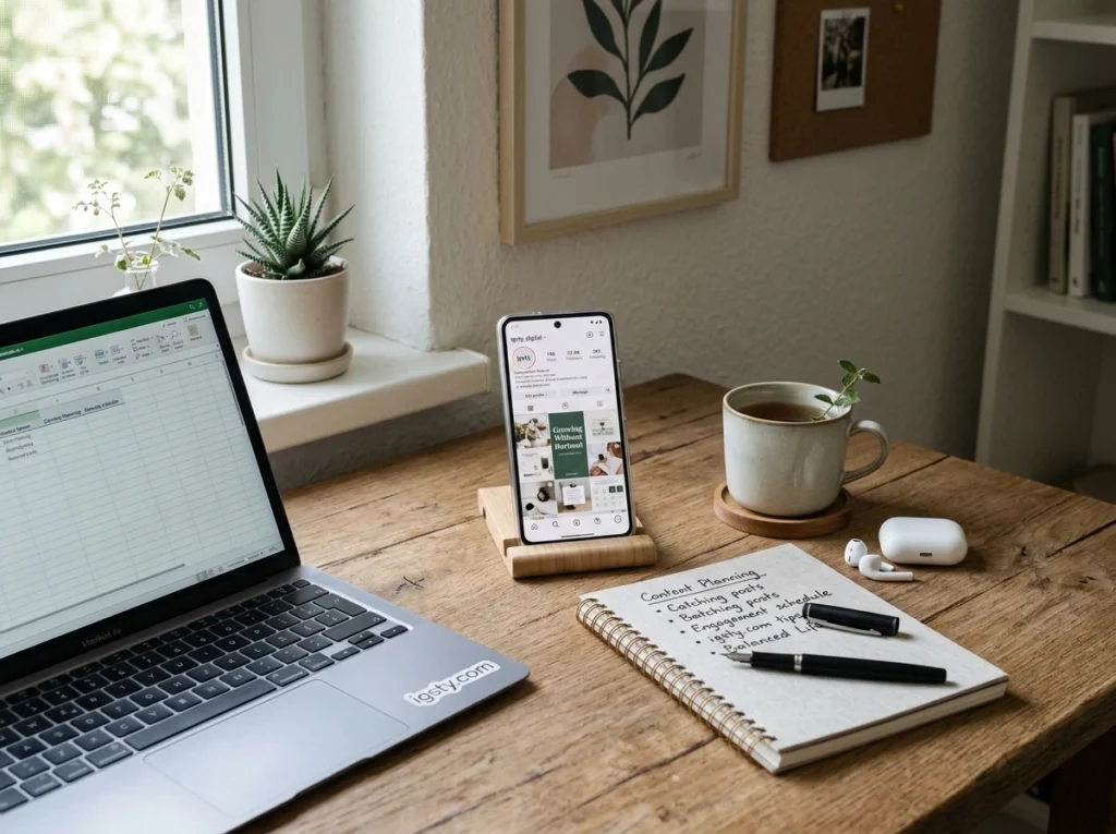 Growing Your Instagram Without Burnout: Time-Saving Tips From igsty.com