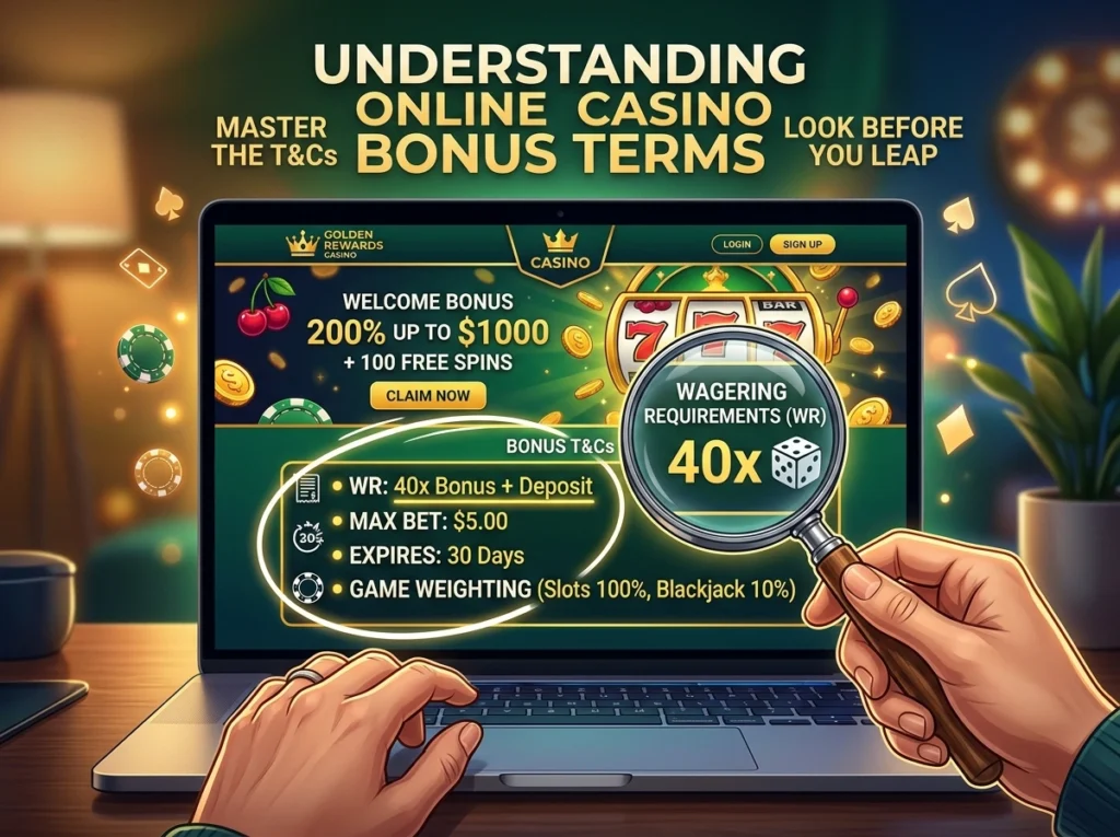How to Read Online Casino Bonus Terms Before You Sign Up